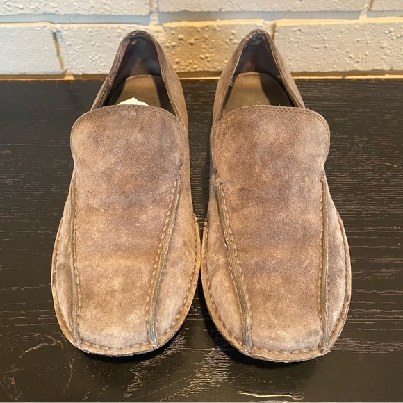 Merrell Women Shoes 8.5 Duet Alto Hedge Stone Suede Leather Slip On Comfort Shoe - Picture 3 of 6